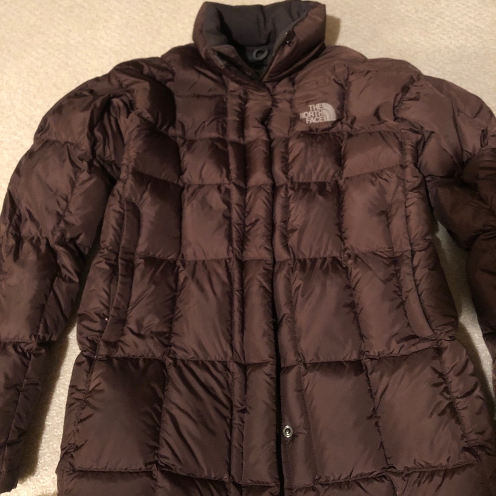 North face puffer jacket.